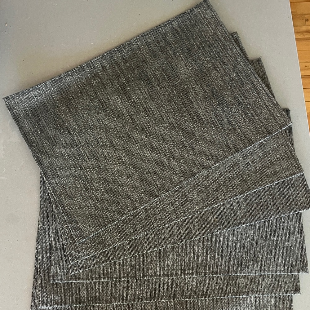 Chilewich CharcoalTable Linens (set of 6)